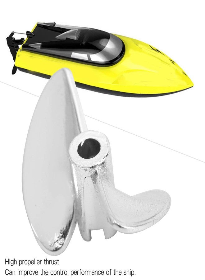 LZKW Aluminium Alloy Propeller, RC Boat Propeller Large Thrust with 1Pc for UDI RC Boat for FeiLun FT016 FT007 FT012 FT009 FT011 FT010 FT016(Silver S) - Image 4